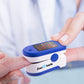 Fingertip Pulse Oximeter Blood Oxygen Saturation Monitor with Batteries