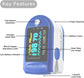 Fingertip Pulse Oximeter Blood Oxygen Saturation Monitor with Batteries